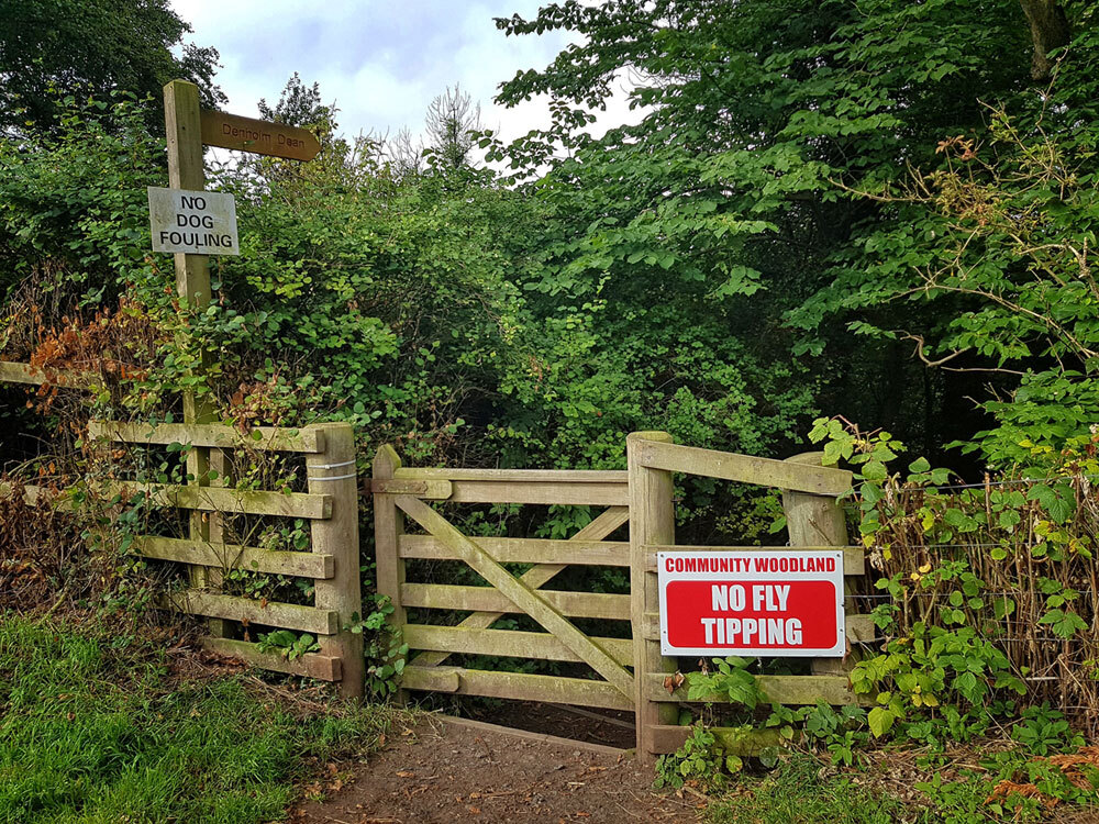 entrance to The Dean